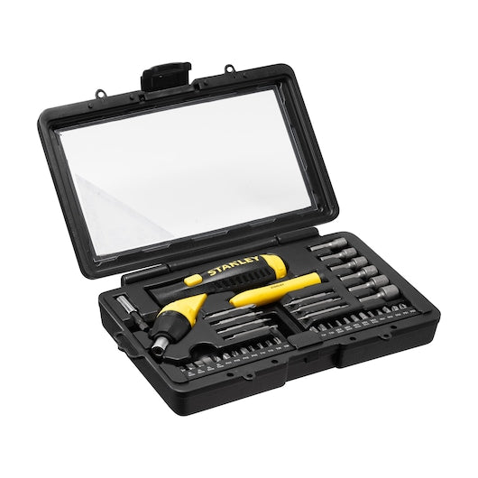 Stanley 39pc Pistol Grip Screwdriver Set - Tools Warehouse