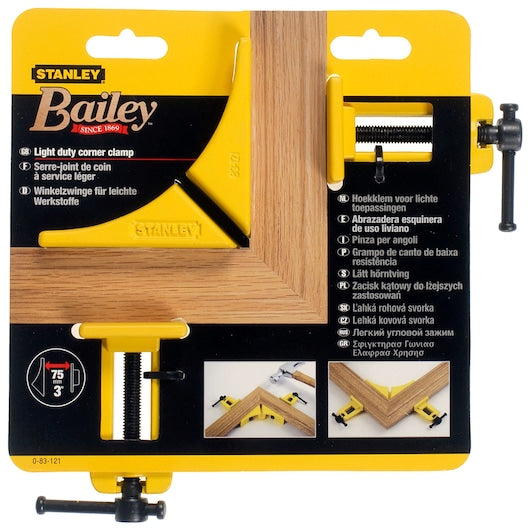 Stanley 75mm Bailey Light Duty Corner Clamp