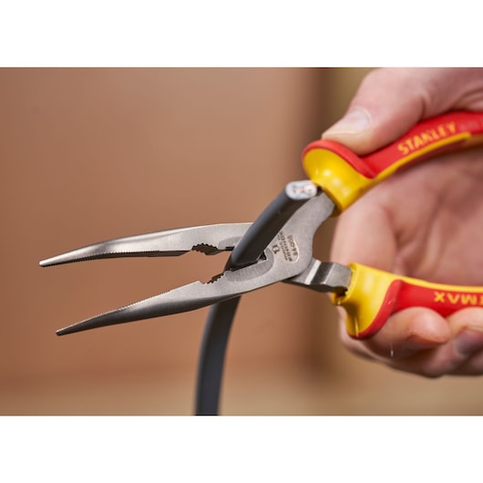 Stanley VDE Bent Nose Insulated Plier