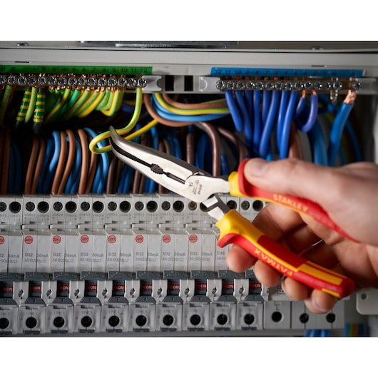 Stanley VDE Bent Nose Insulated Plier