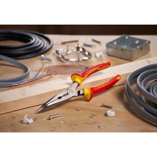 Stanley VDE Bent Nose Insulated Plier