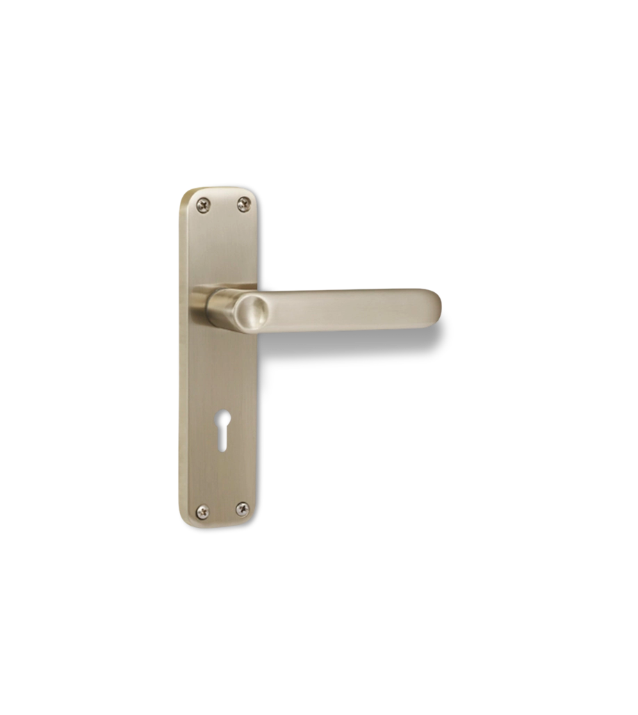 ELC 09 6 Lever Mortise Lock Satin Steel Model 6325