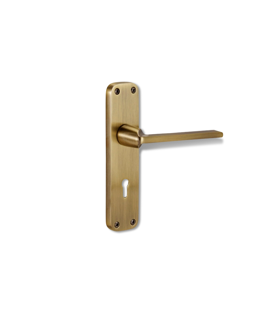 ELC 10 6 Lever Mortise Lock Antique Brass Model 6330