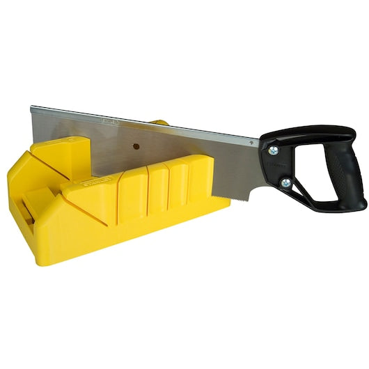 Stanley 350mm Saw Storage Mitre Box with Saw