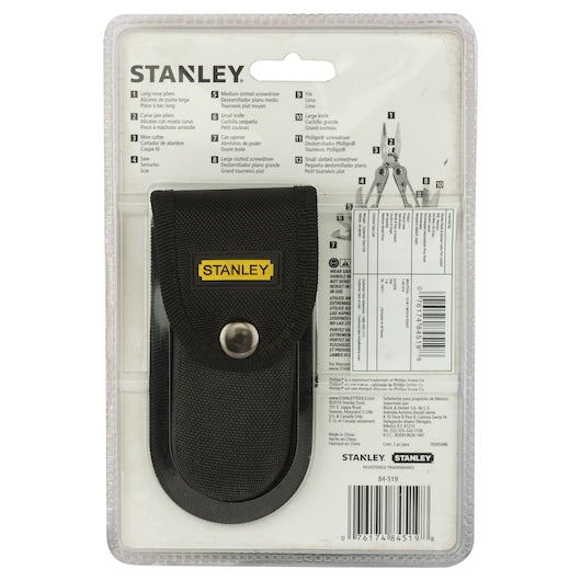 Stanley 12‑in‑1 Multitool with Carry Pouch