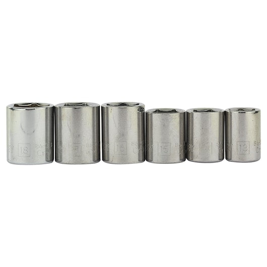 Stanley STMT82672-0 1/4" Compact Socket Set 37Pcs