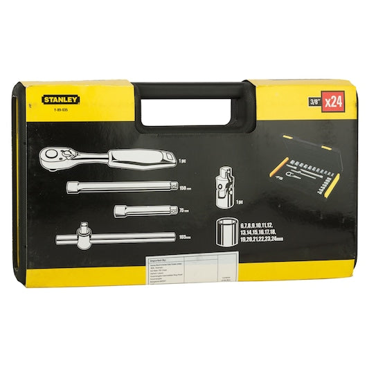 Stanley STMT82672-0 1/4" Compact Socket Set 37Pcs