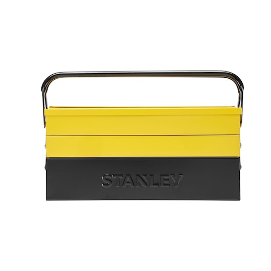 Stanley 18in 5-Tray Double Handle Cantilever Box