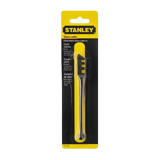 Stanley 215mm Steel Wheel Glass Cutter
