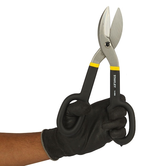 Stanley 250mm Maxsteel Snips Straight Pattern