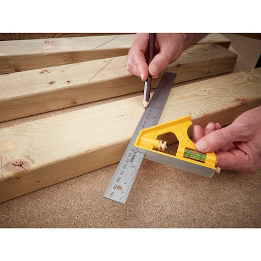 Stanley 300mm Die‑Cast Combination Square