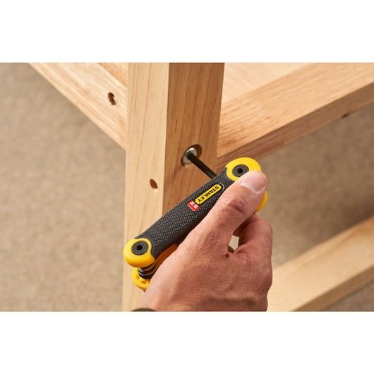 Stanley Metric Folding Hex Key Set 8pc