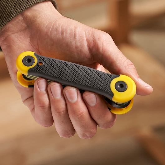 STANLEY® Hex Key Metric Folding Set of 8 pc. - Tools Warehouse