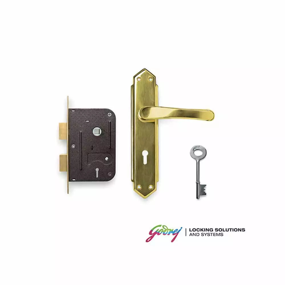 Dacor 6 Lever Mortise Lock Brass Model 7296