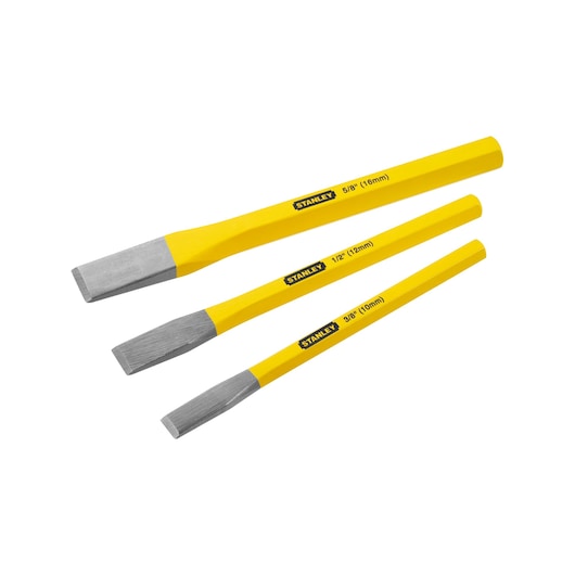 Stanley 3-Pc Cold Chisel Set
