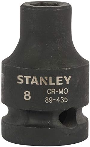 Stanley 8mm 1/2" Drive Impact Socket ANSI