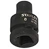 Stanley 8mm 1/2" Drive Impact Socket ANSI