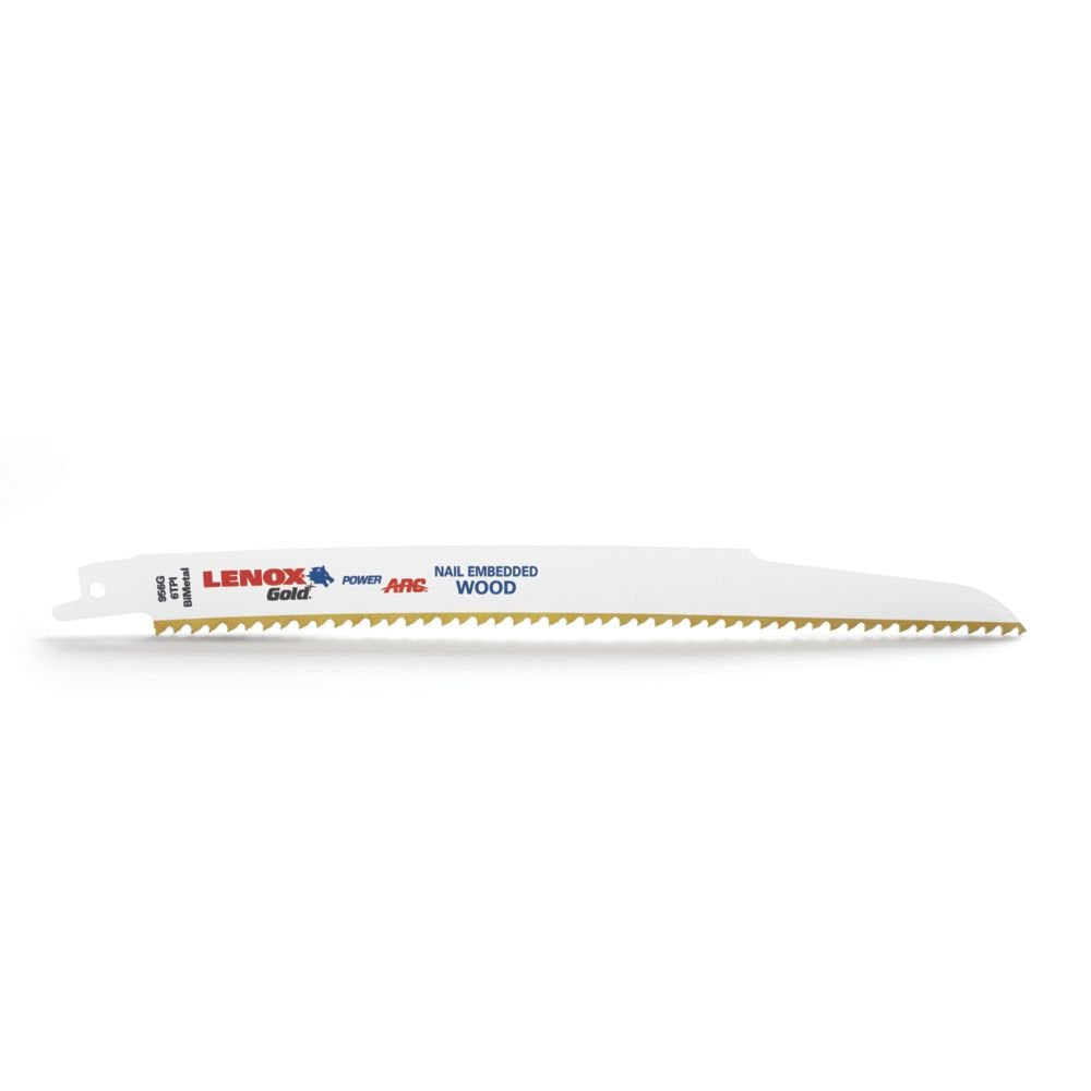 Lenox 21062956GR Gold Power Arc Blade 9" 6T