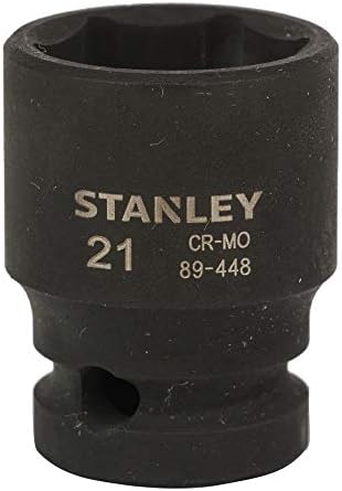 Stanley 8mm 1/2" Drive Impact Socket ANSI