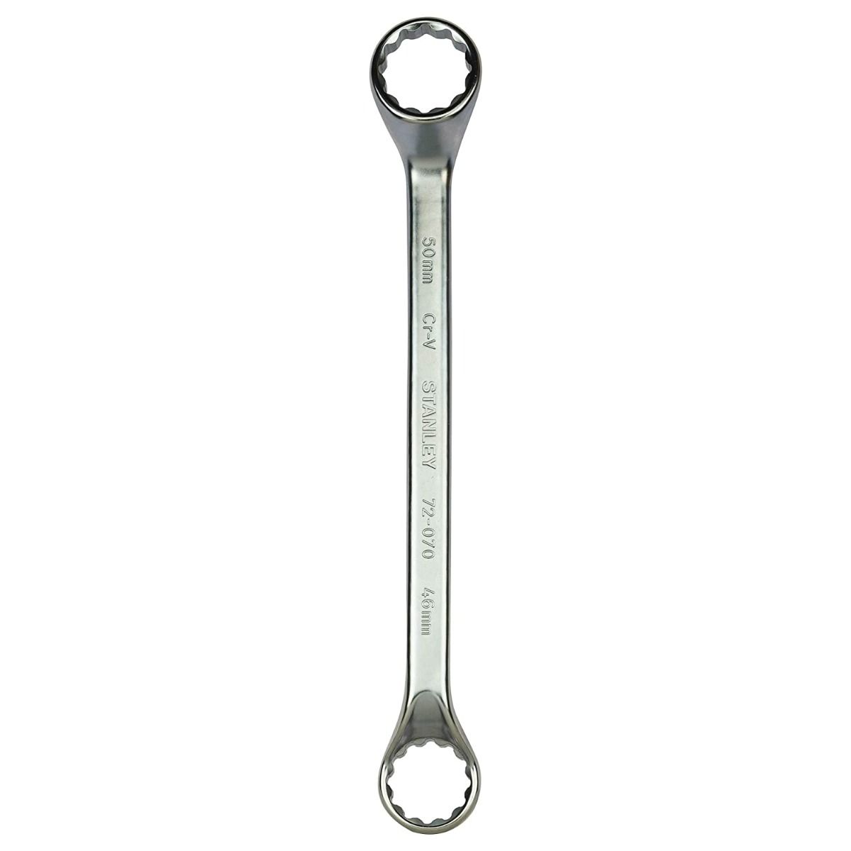 Stanley Deep Offset Bi‑Hex Ring Spanner CRV - Tools Warehouse