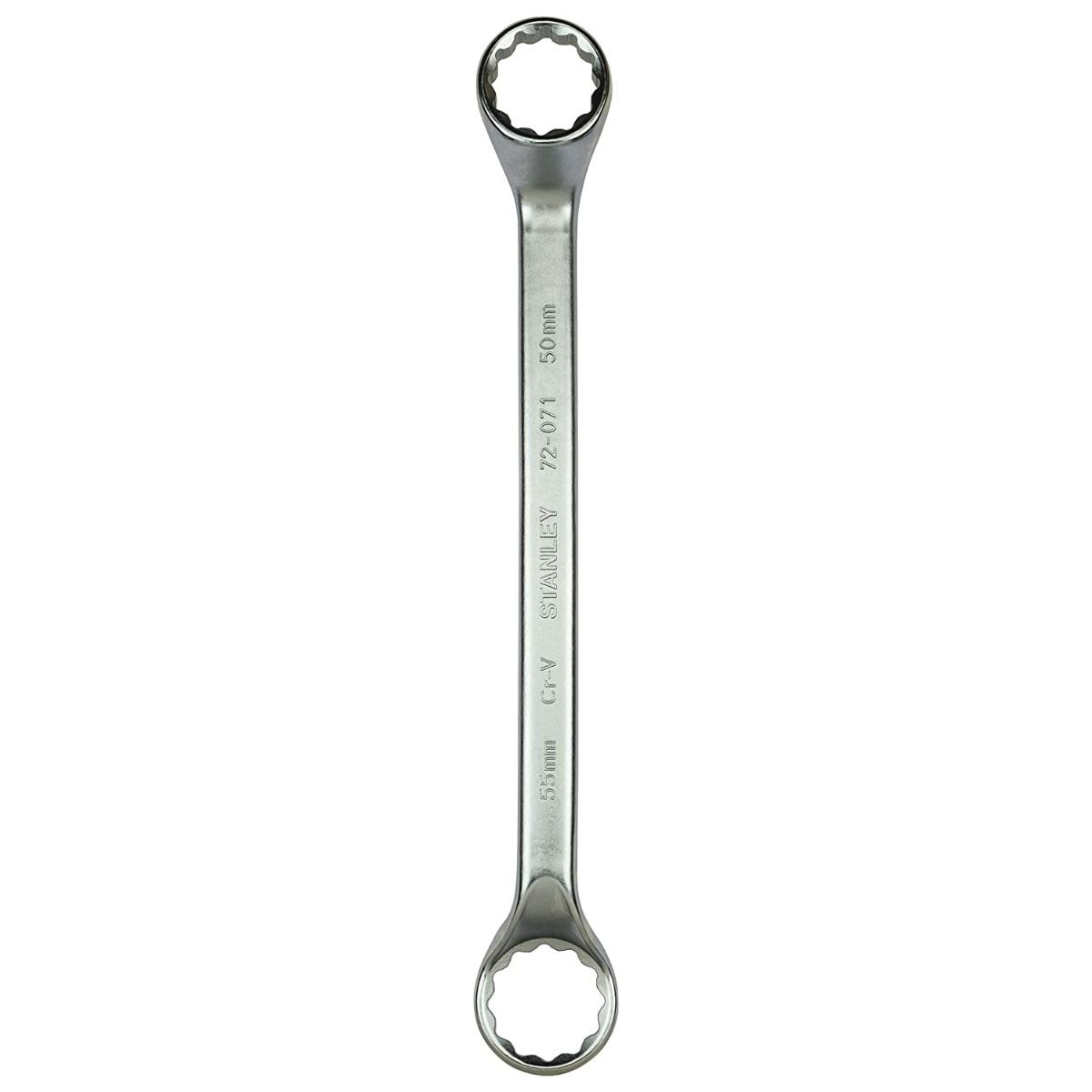 Stanley Deep Offset Bi‑Hex Ring Spanner CRV - Tools Warehouse