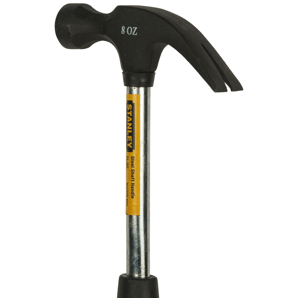 Stanley 220g Claw Hammer with Steel Shaft