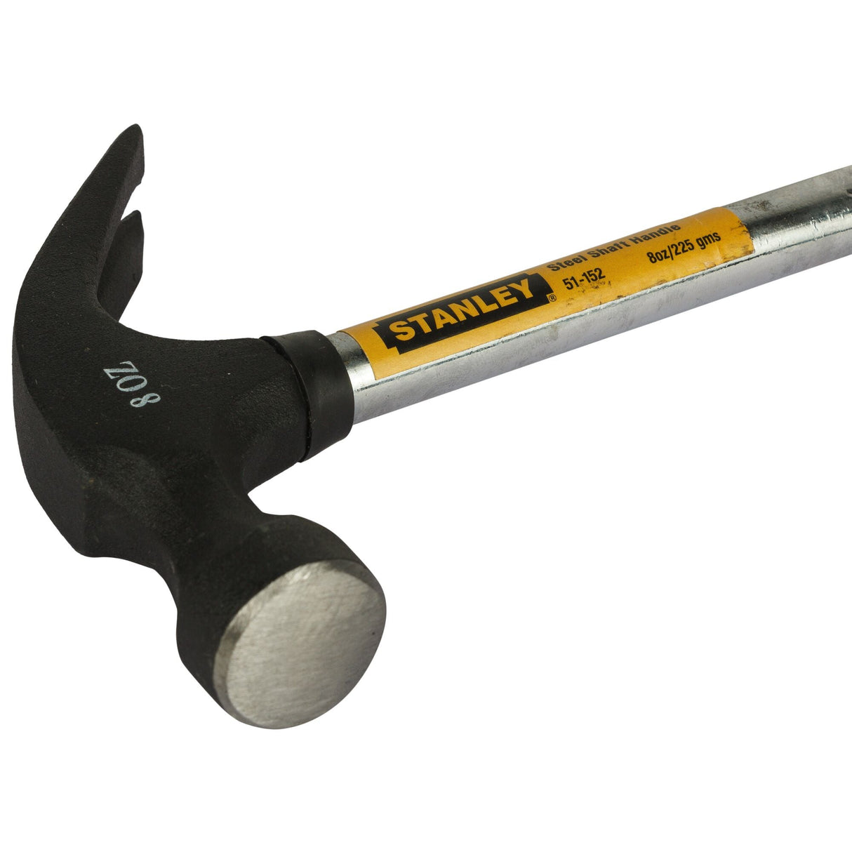Stanley 220g Claw Hammer with Steel Shaft