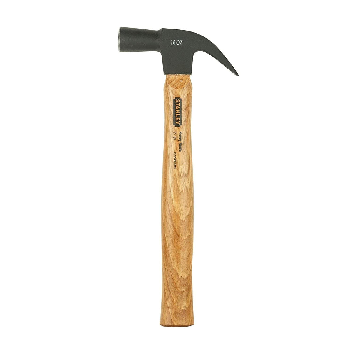 Stanley 450g Wood Handle Nail Hammer 16"