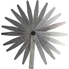 Stanley 25-Blade Feeler Gauge 0.04–1.00mm