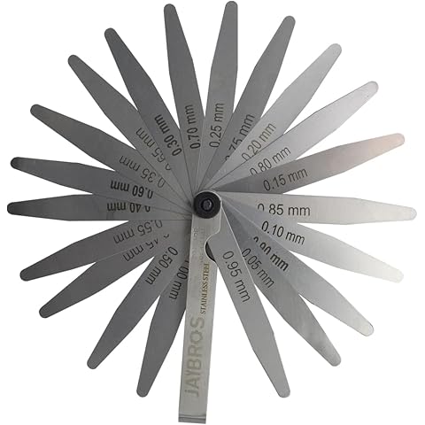 Stanley 25-Blade Feeler Gauge 0.04–1.00mm