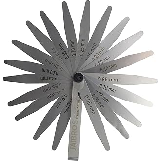 Stanley 25-Blade Feeler Gauge 0.04–1.00mm