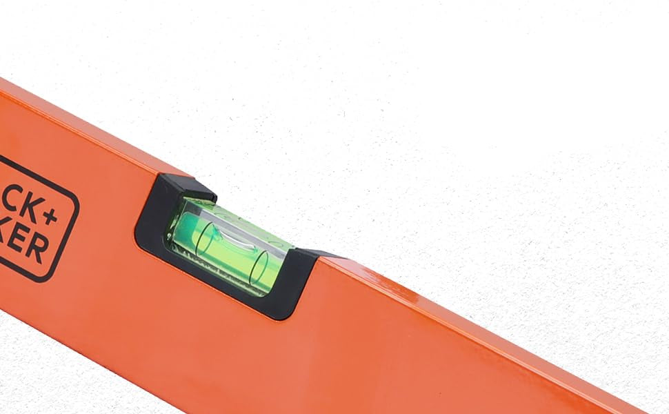 BLACK+DECKER Aluminium Box Beam Level effective tool for ensuring straight results