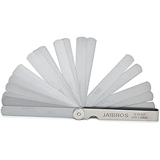 Stanley 25-Blade Feeler Gauge 0.04–1.00mm