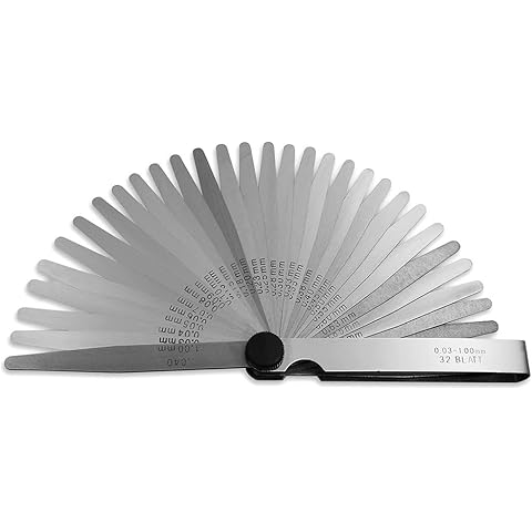 Stanley 25-Blade Feeler Gauge 0.04–1.00mm