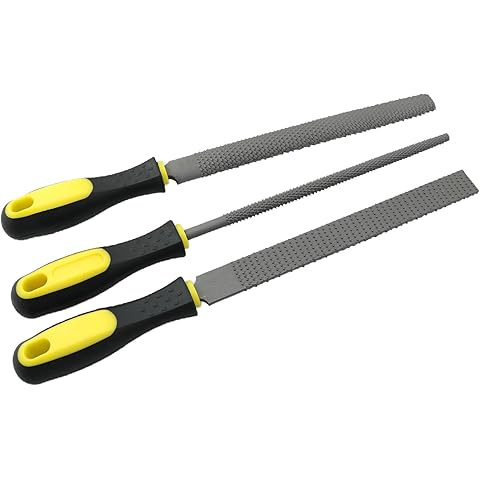 Stanley 200mm Rasp File Set 3Pc