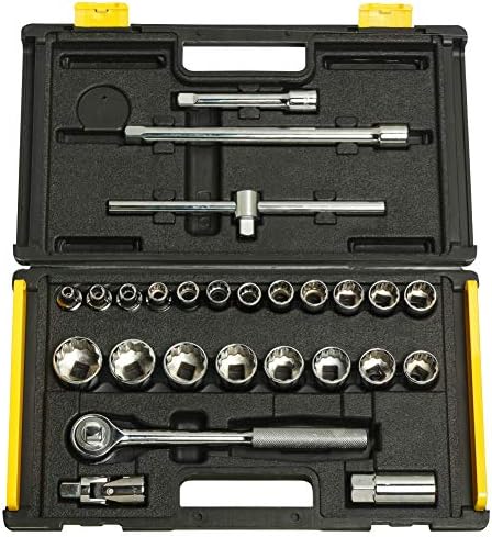 Stanley 25-Pc 1/2" Drive 12PT Socket Set
