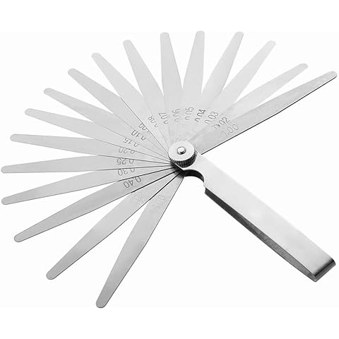 Stanley 25-Blade Feeler Gauge 0.04–1.00mm