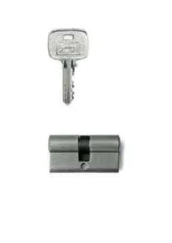 60 mm Pin Cylinder 2C - Satin Steel