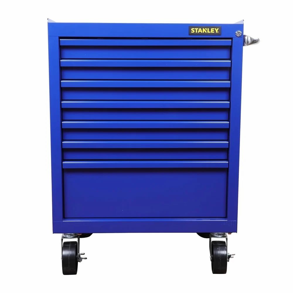Stanley 7 Drawer Eco Roller Cabinet Blue