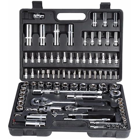 Stanley 46-Pc 1/4" Drive Socket & Bit Set
