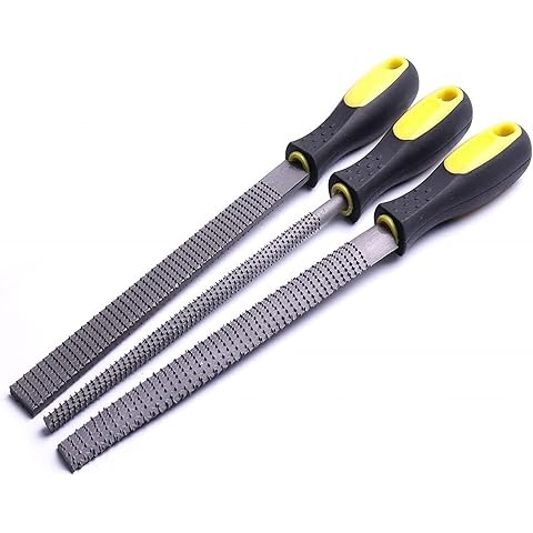 Stanley 200mm Rasp File Set 3Pc