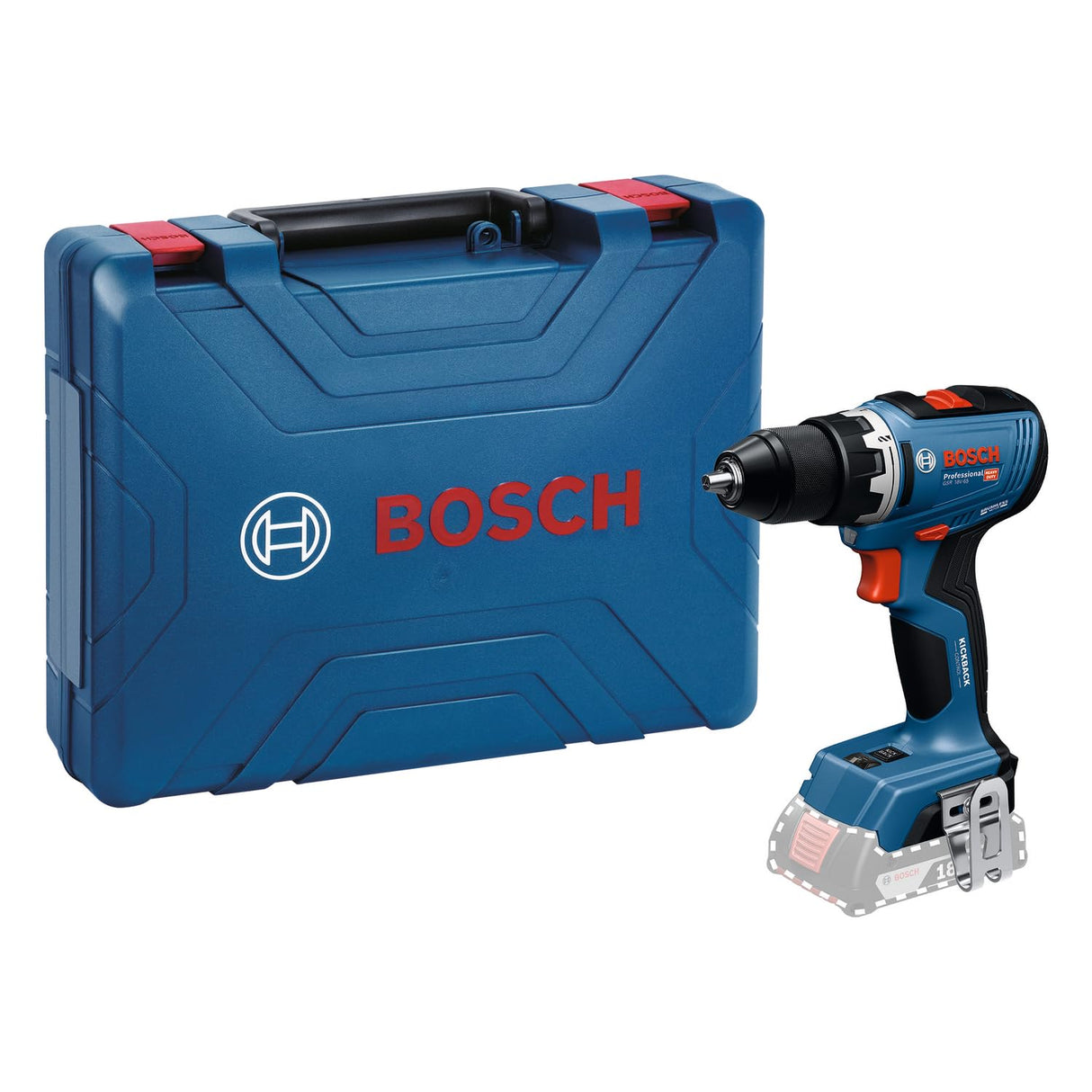 Bosch GSR18V-65 18V Cordless Drill Driver 63Nm