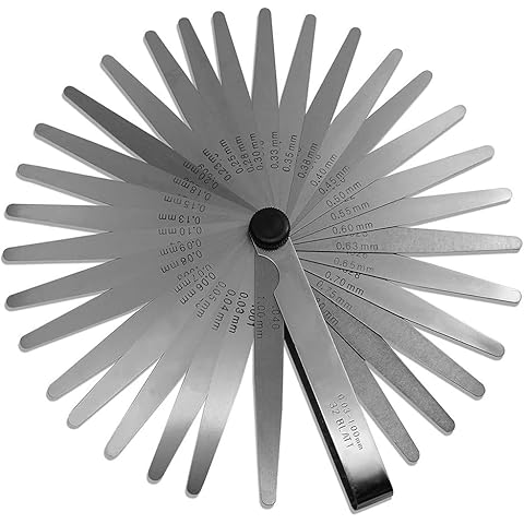 Stanley 25-Blade Feeler Gauge 0.04–1.00mm