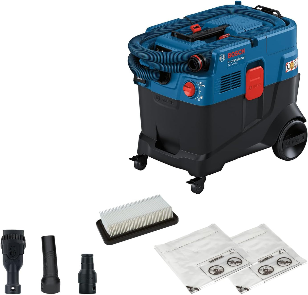 Bosch Professional GAS 400 Industrial Vacuum - Tools Warehouse