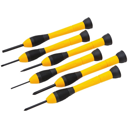 Stanley 6pc Precision Screwdriver Set - Tools Warehouse