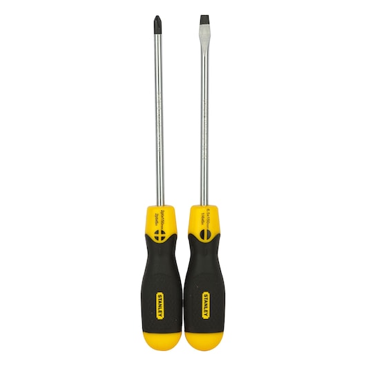 Stanley 16pc Cushion Grip Screwdriver Set - Tools Warehouse
