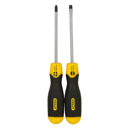 Stanley 16pc Cushion Grip Screwdriver Set - Tools Warehouse