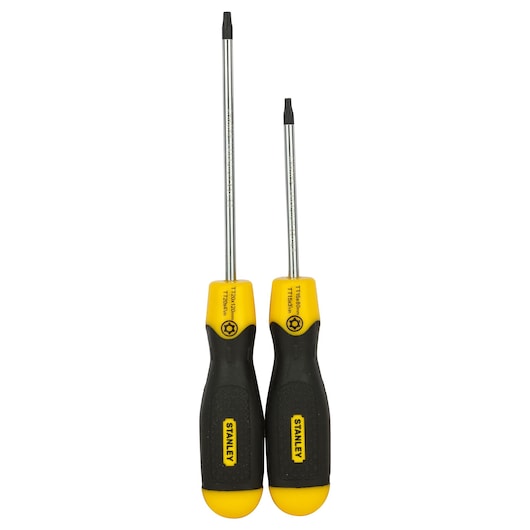 Stanley 16pc Cushion Grip Screwdriver Set - Tools Warehouse