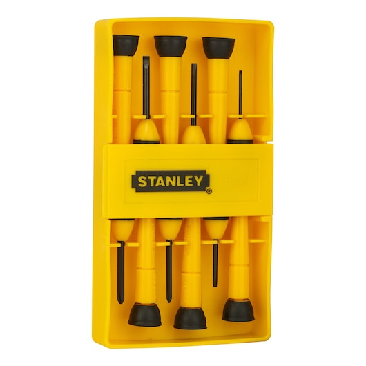 Stanley 16pc Cushion Grip Screwdriver Set - Tools Warehouse