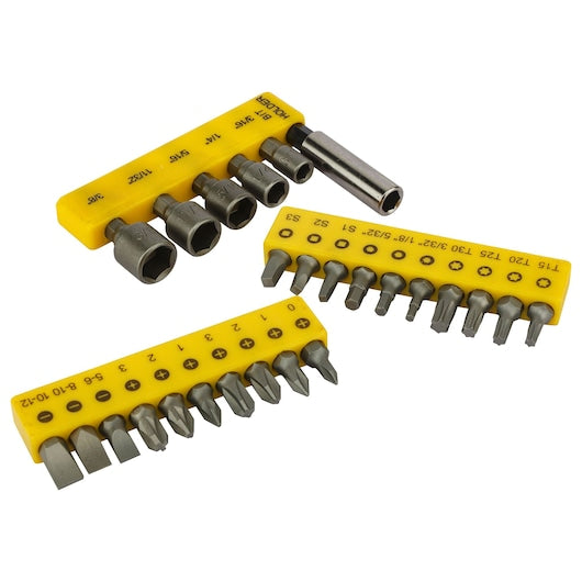 Stanley 29pc Screwdriver Insert Bit Set - Tools Warehouse